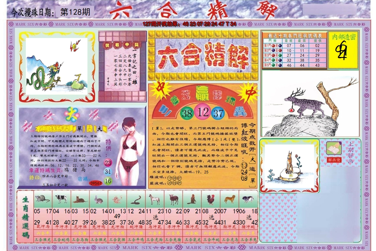 2024128期六合精解A
