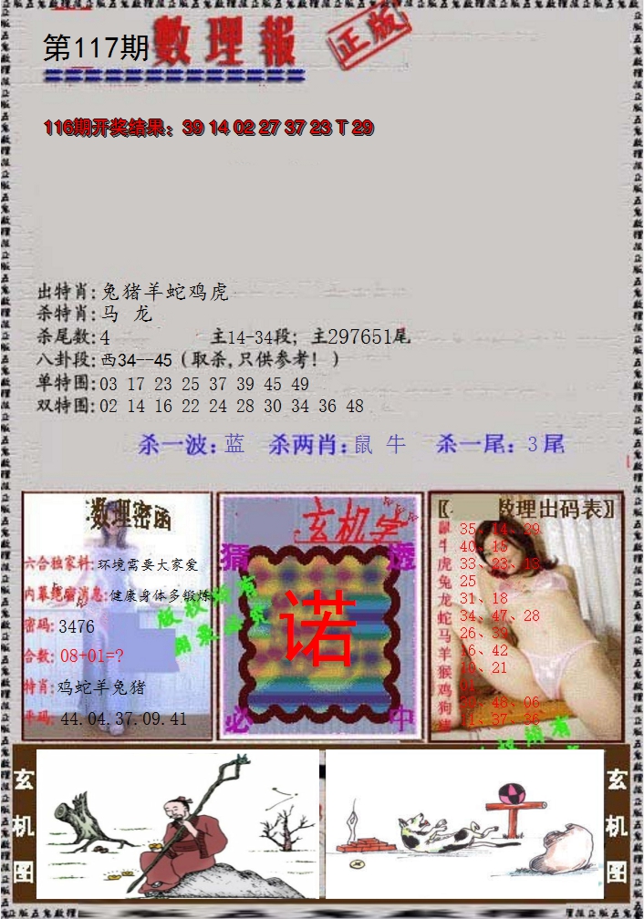 2024117期数理报