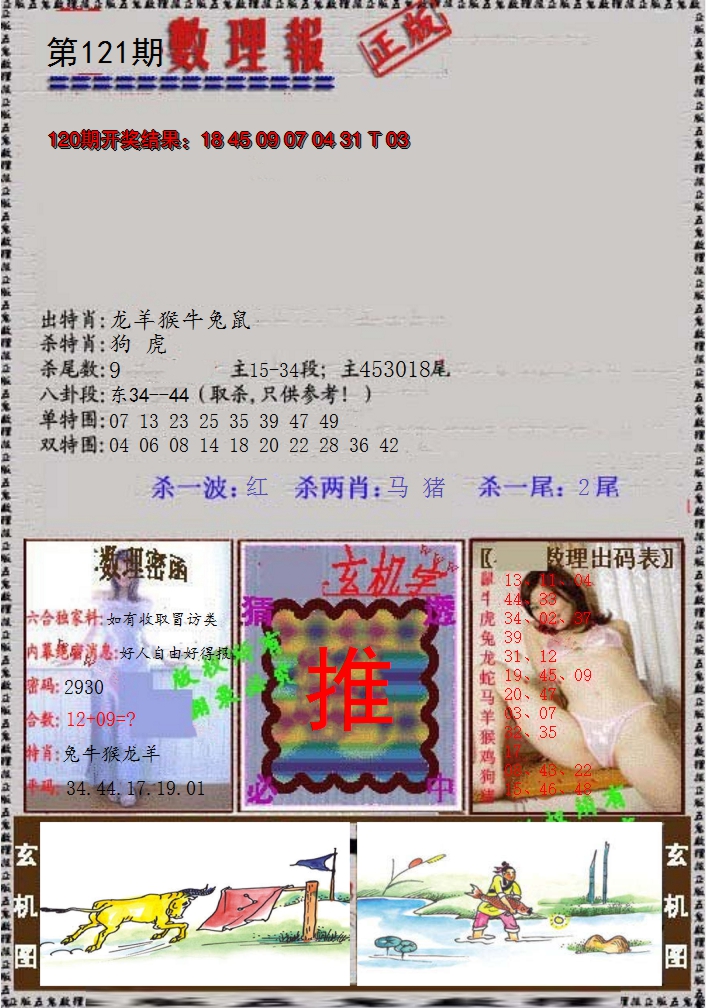 2024121期数理报