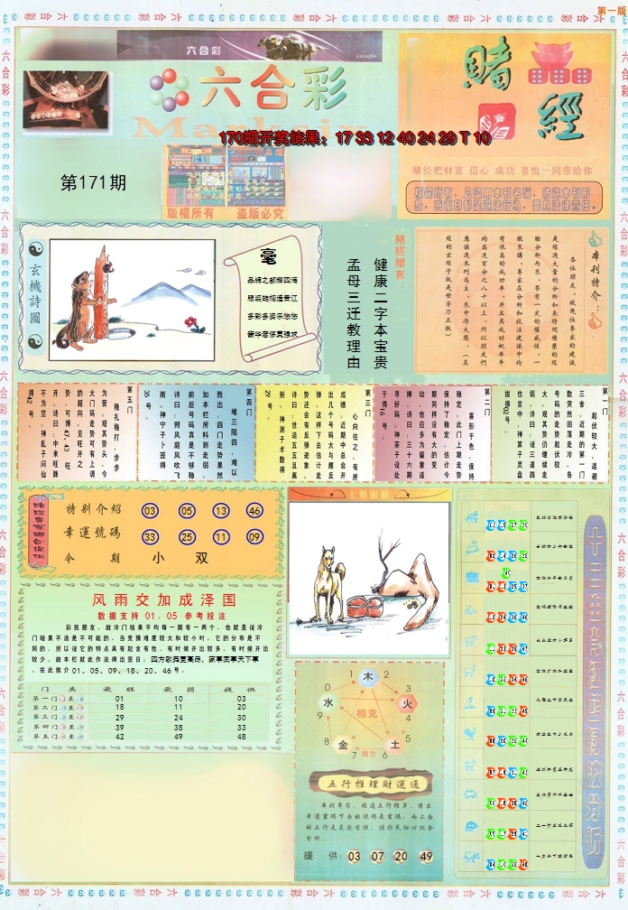 2024171期小赌经A