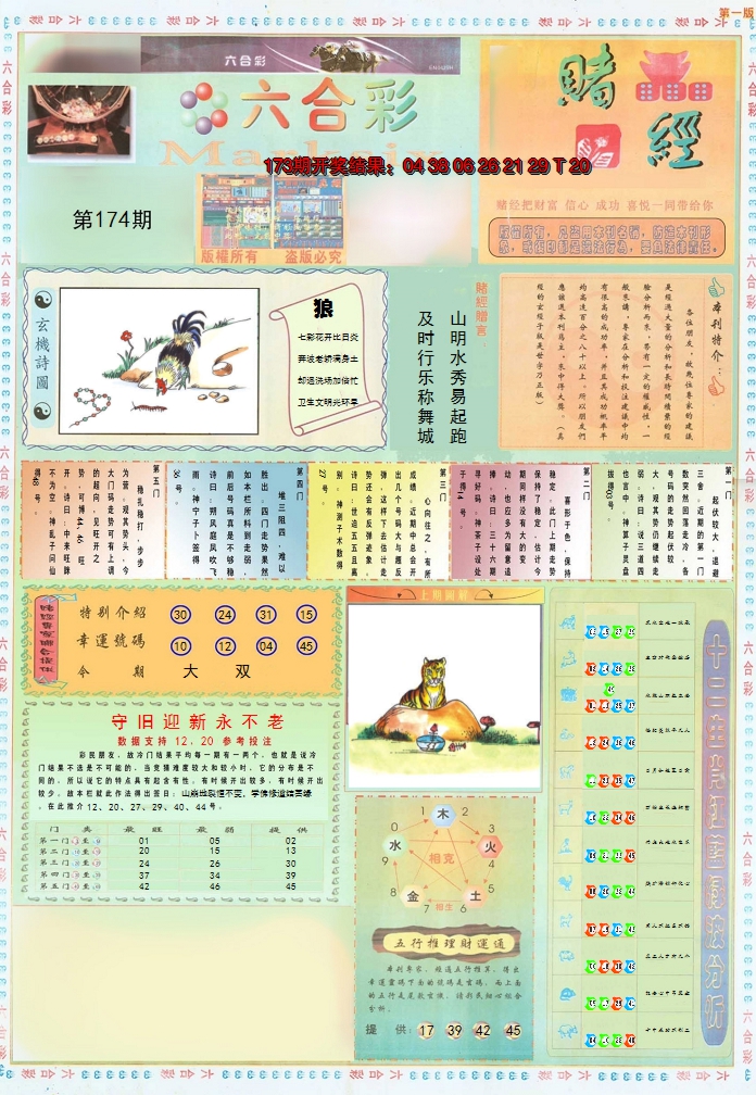 2024174期小赌经A