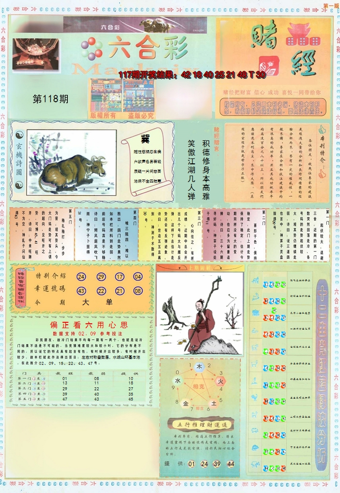 2024118期小赌经A