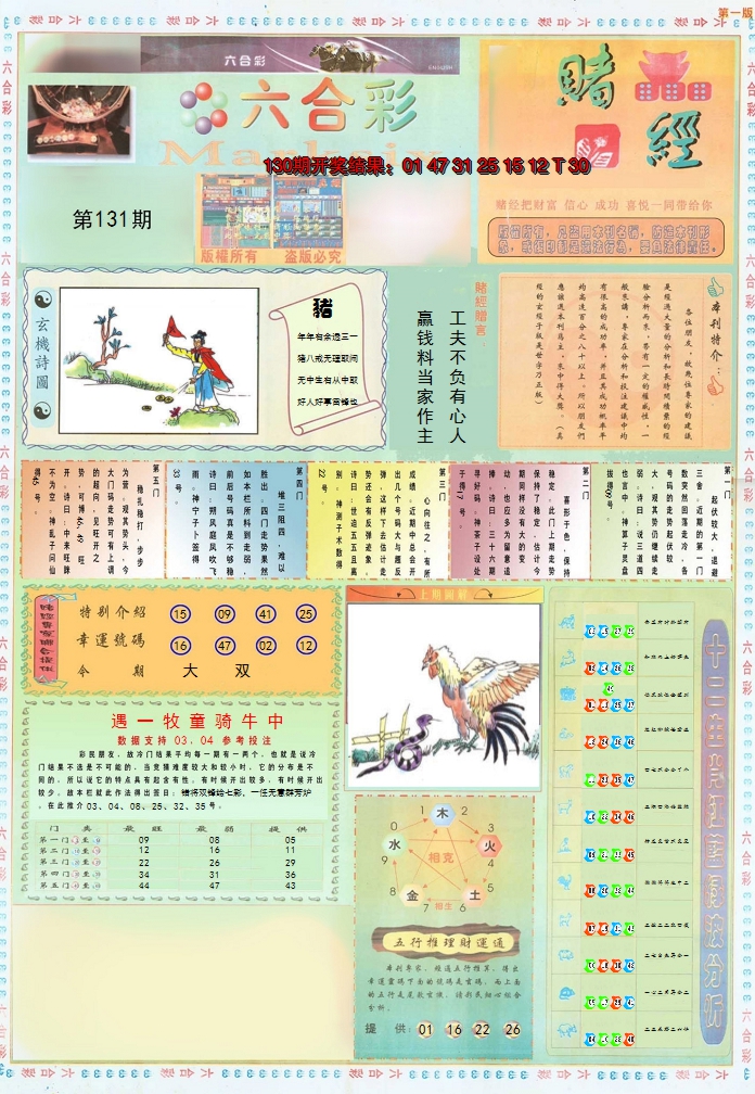 2024131期小赌经A