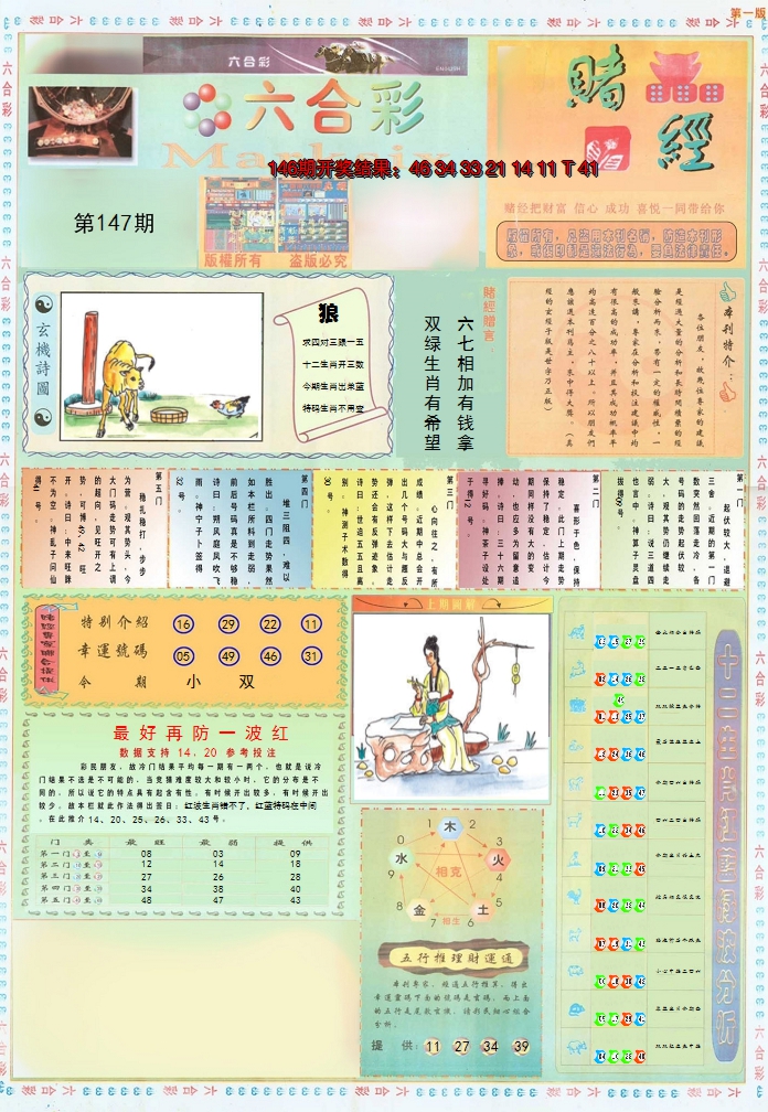 2024147期小赌经A