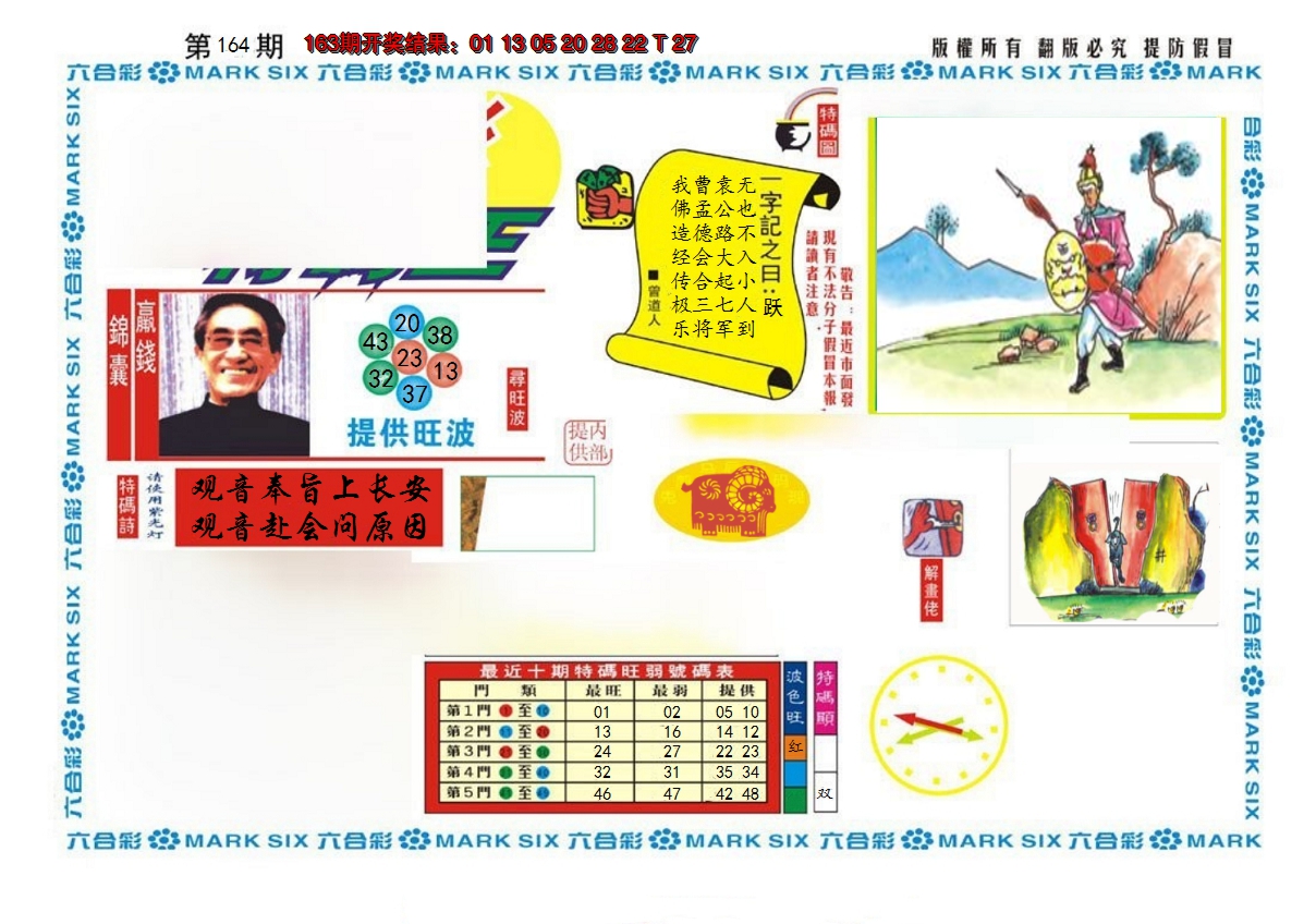 2024164期新特码王