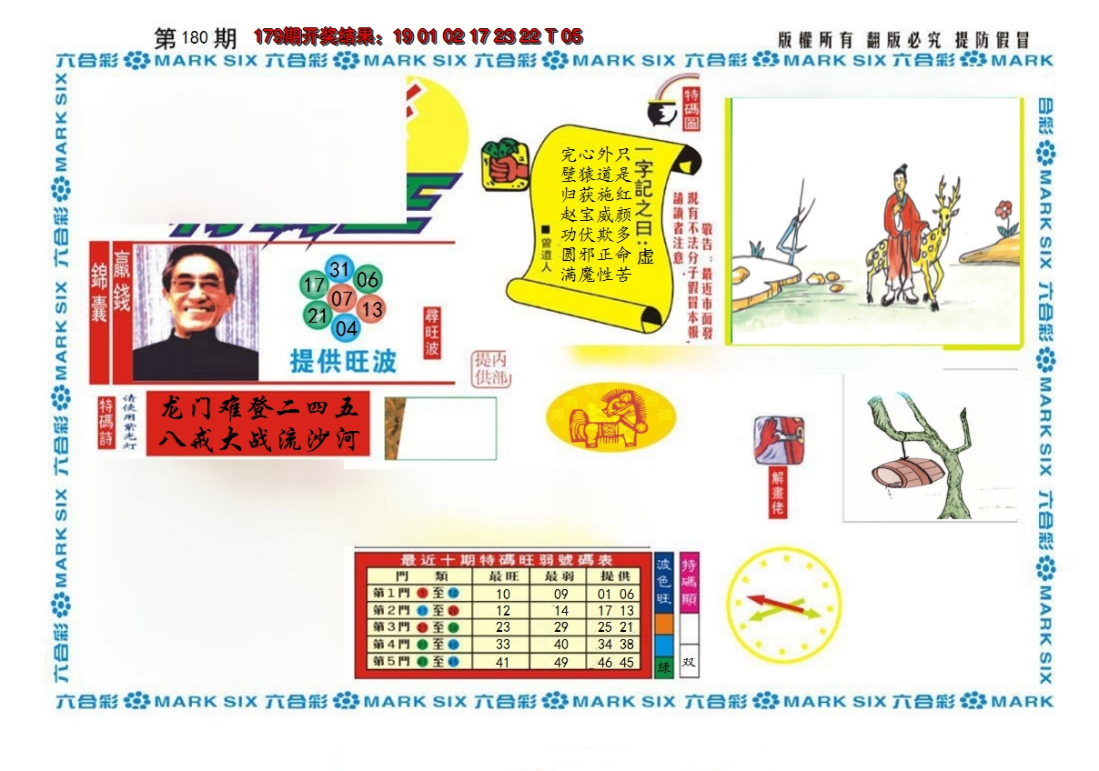 2024180期新特码王