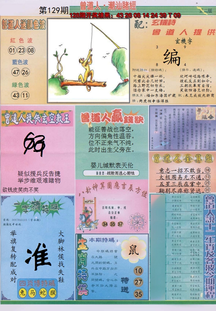 2024129期潮汕赌经B