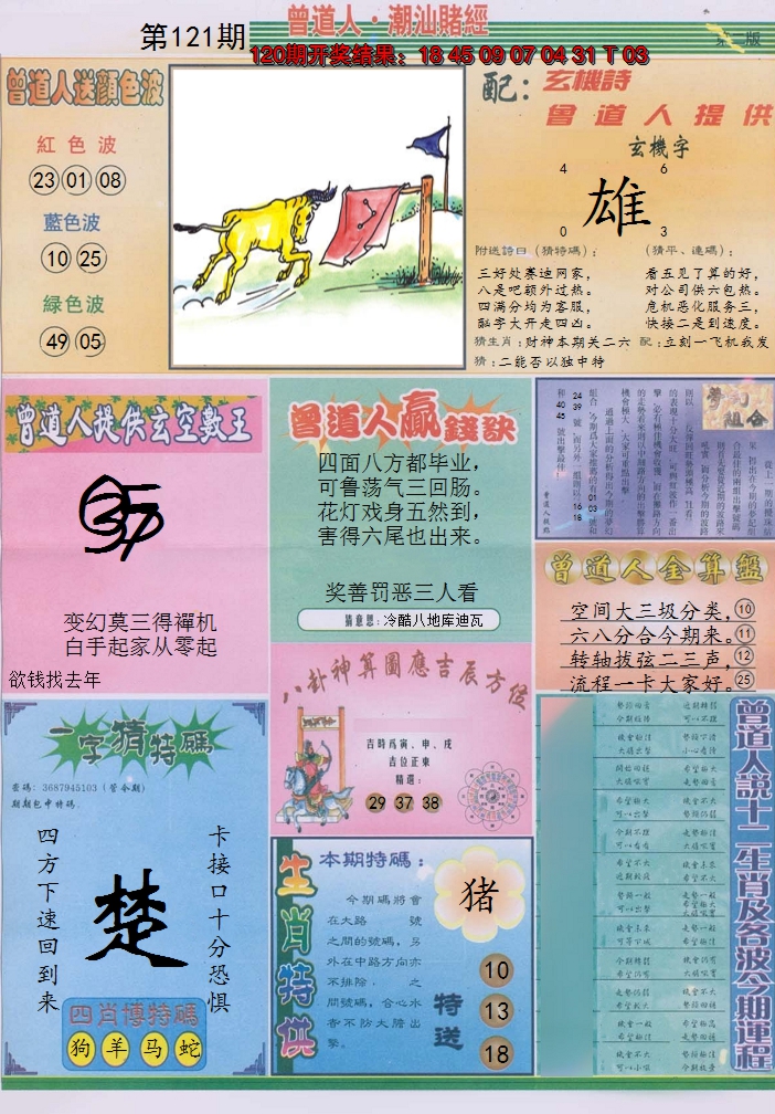 2024121期潮汕赌经B