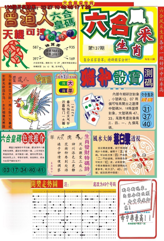 2024137期六合风采A