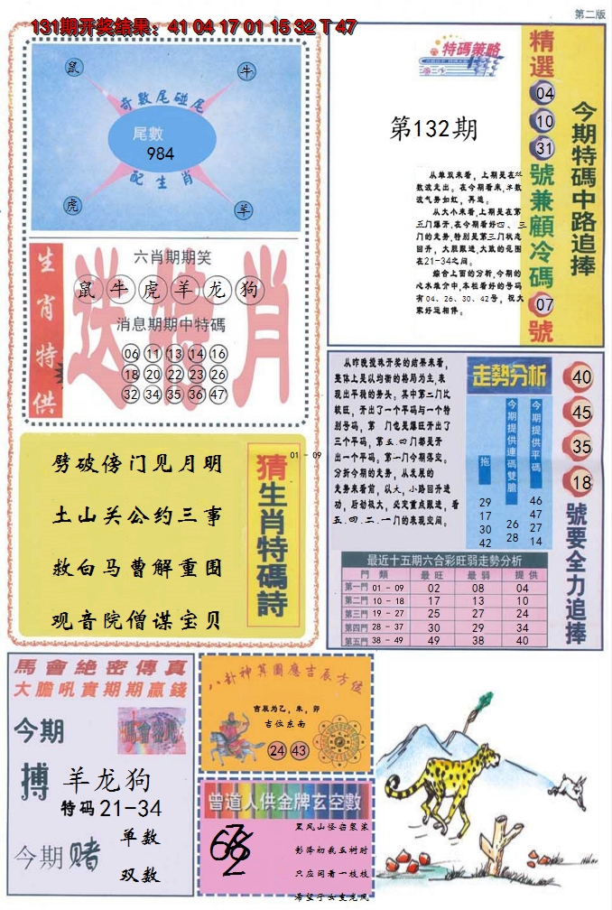 2024132期曾道人内幕消息B