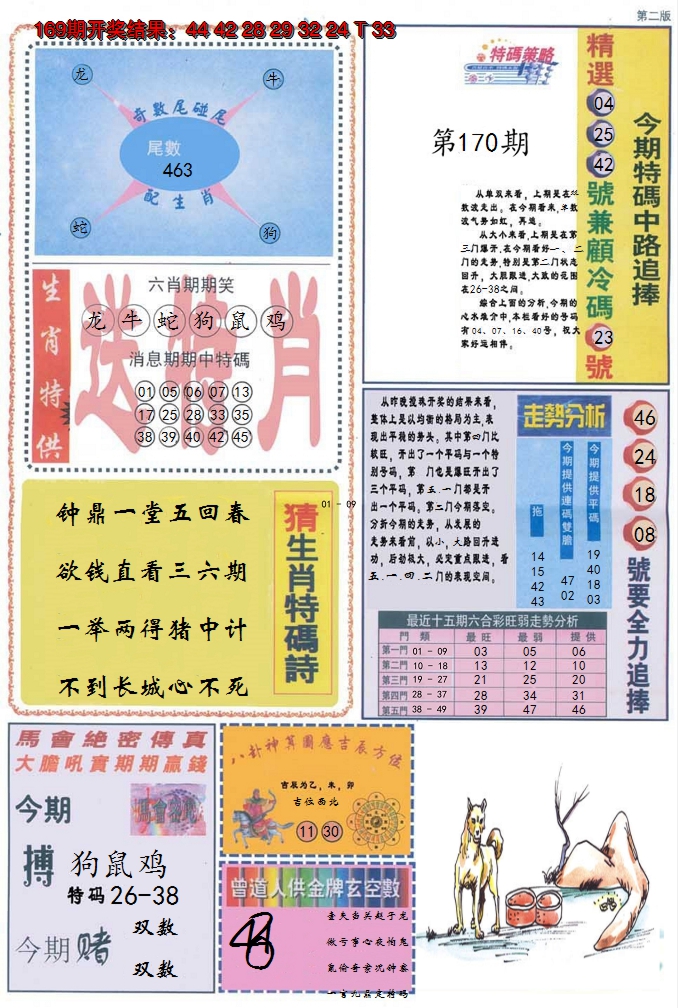 2024170期曾道人内幕消息B