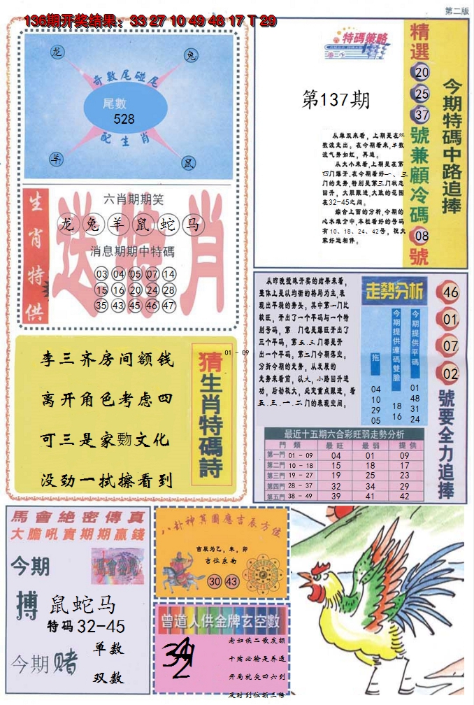 2024137期曾道人内幕消息B