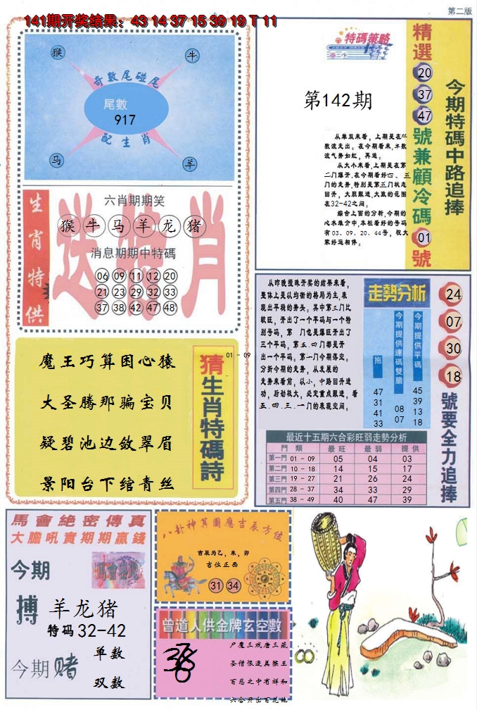 2024142期曾道人内幕消息B