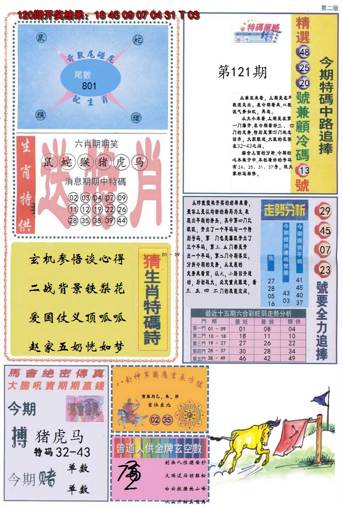2024121期曾道人内幕消息B