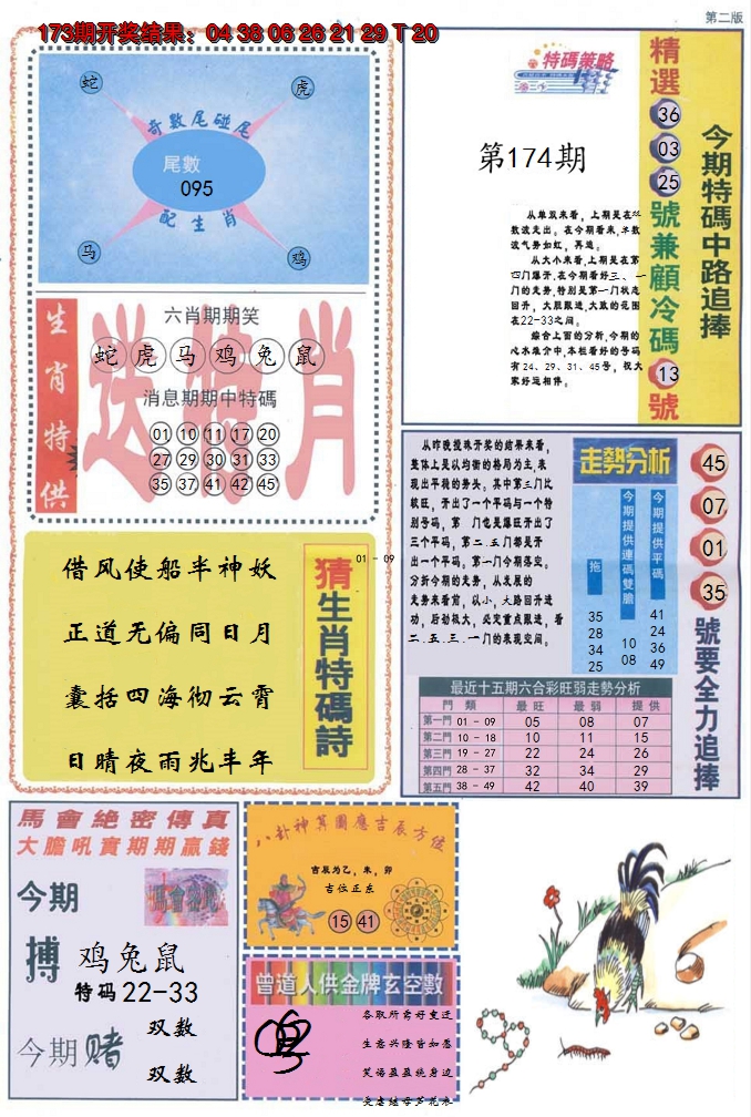 2024174期曾道人内幕消息B