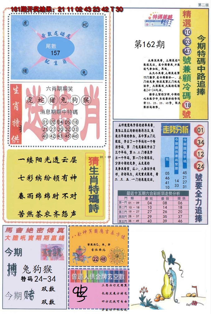2024162期曾道人内幕消息B