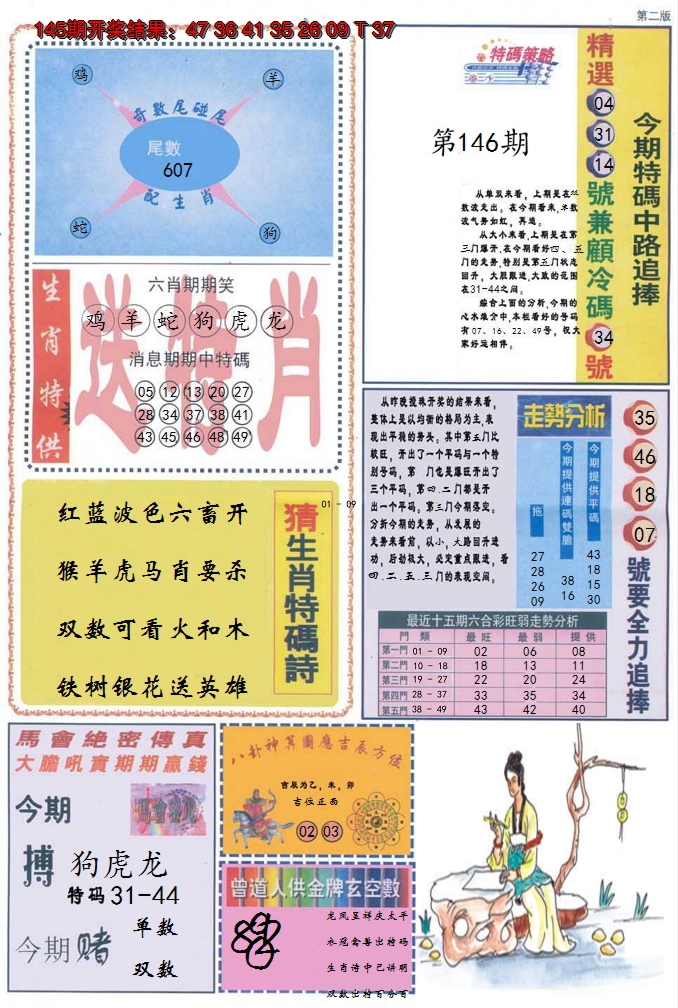 2024146期曾道人内幕消息B