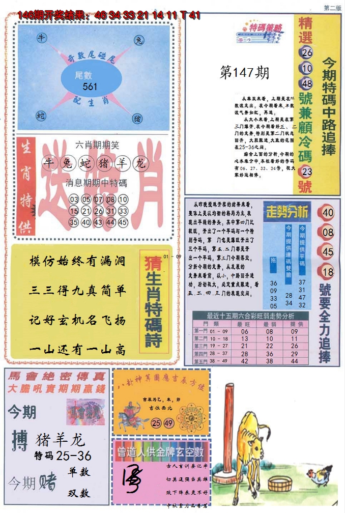 2024147期曾道人内幕消息B