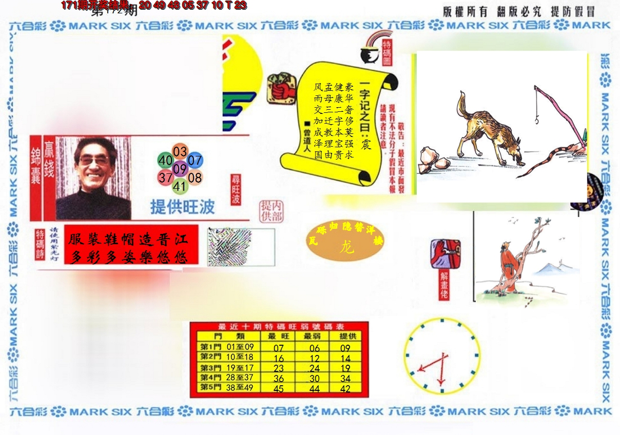 2024172期特码王(信封)