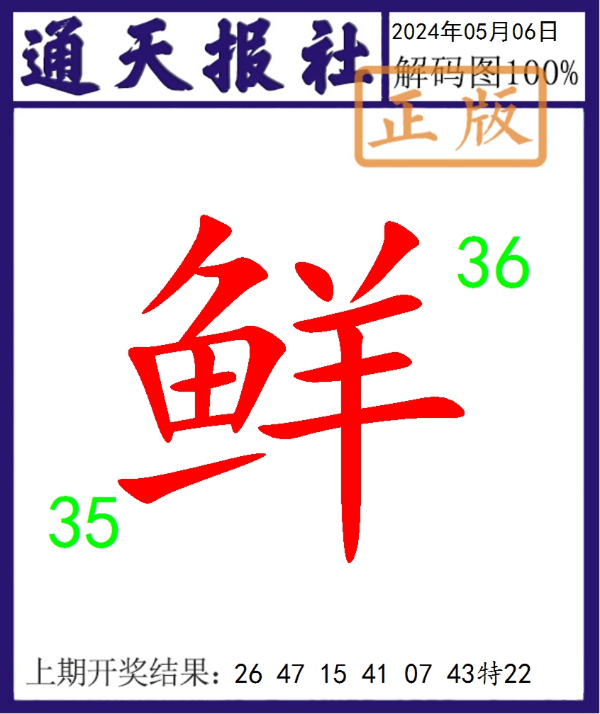 2024127期通天报解码图