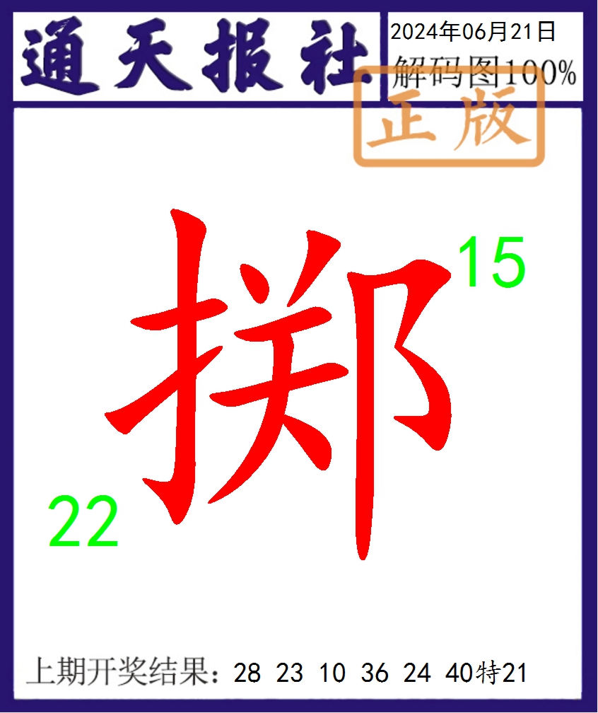 2024173期通天报解码图
