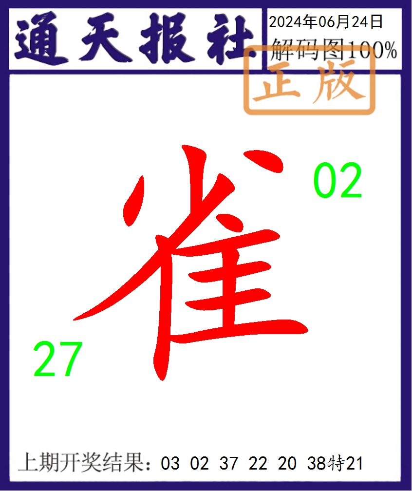 2024176期通天报解码图