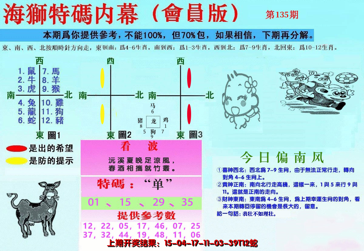 2024135期另版海狮特码内幕报