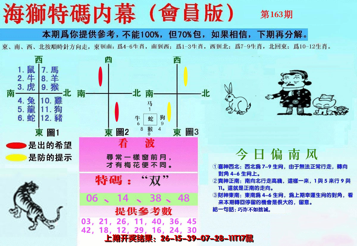 2024163期另版海狮特码内幕报