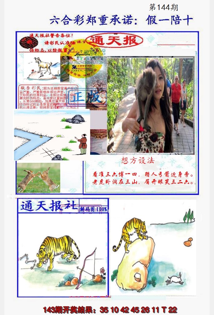 2024144期假一陪十通天报