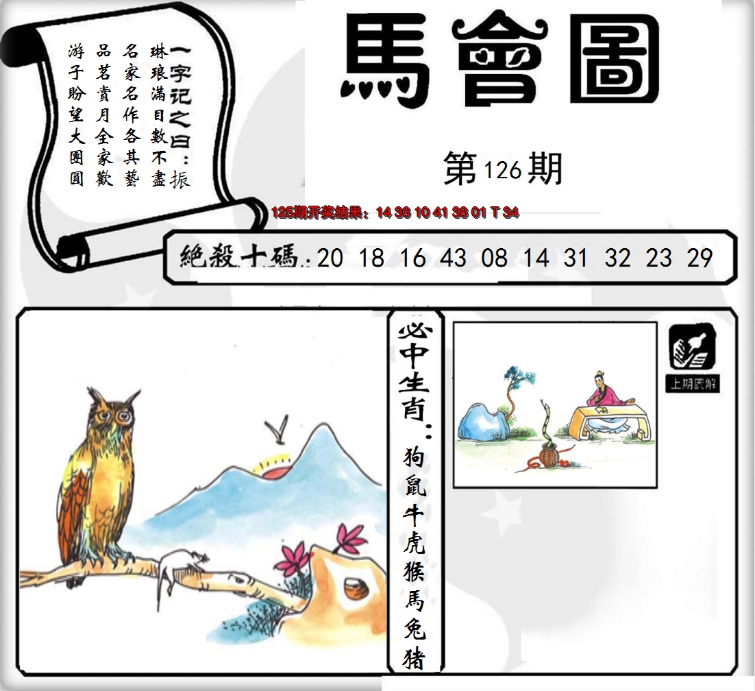 2024126期马会图