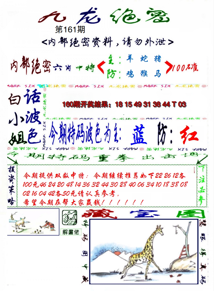 2024161期九龙密报