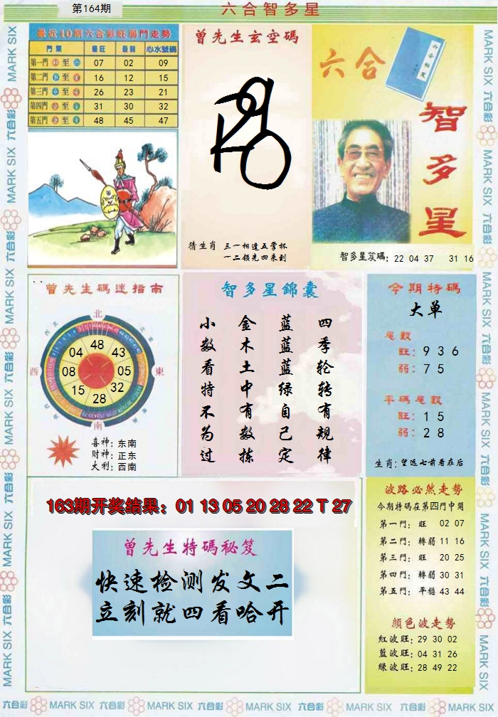 2024164期六合智多星