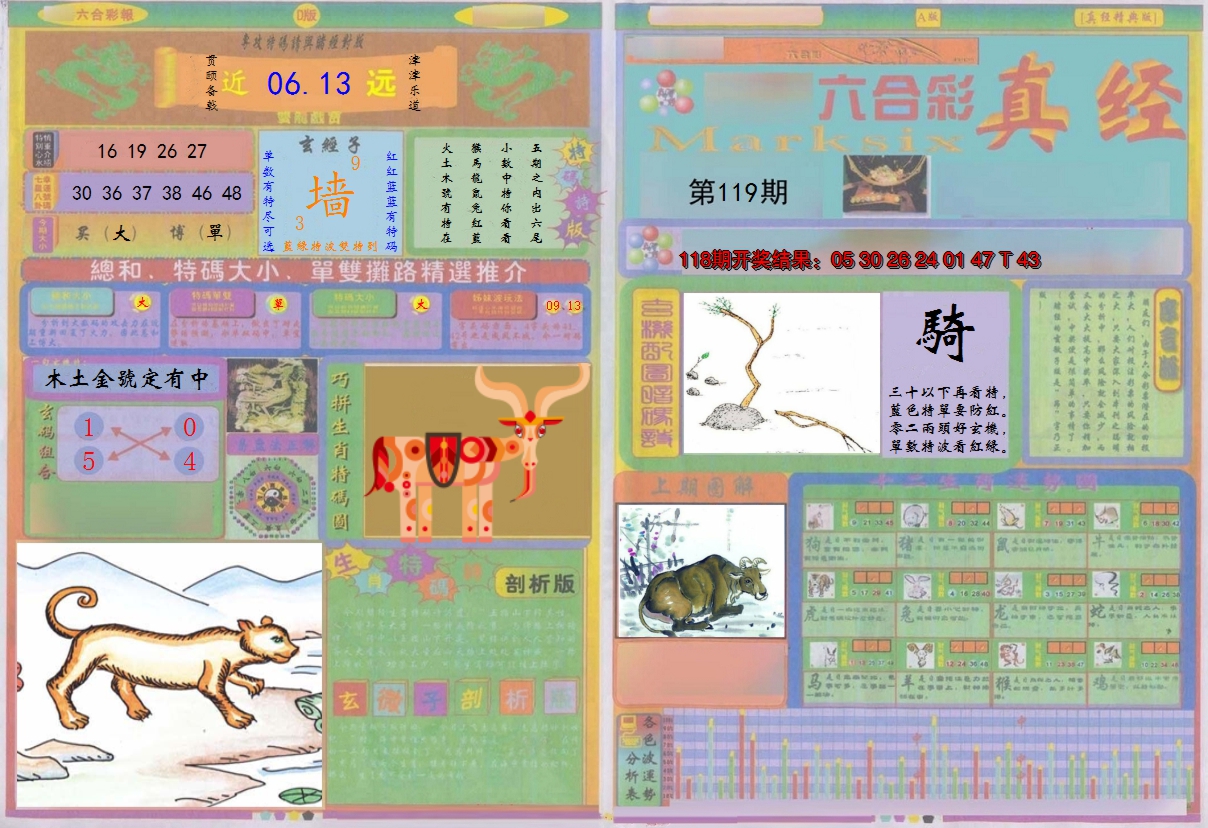 2024119期真经A