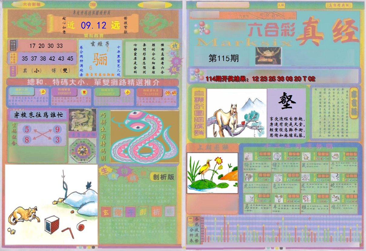 2024115期真经A