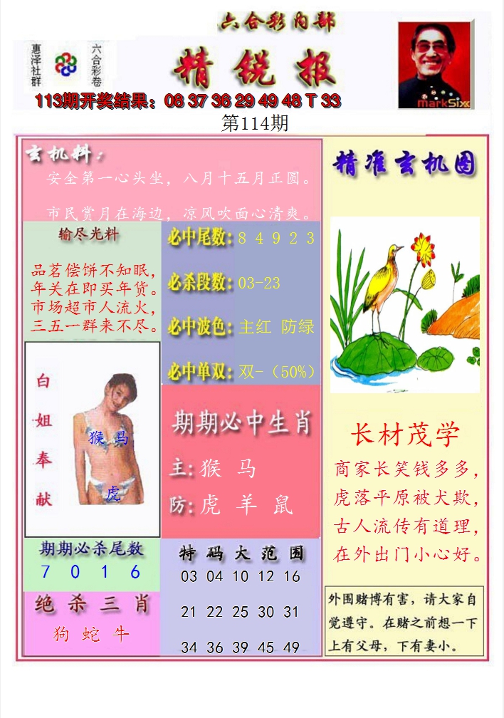 2024114期精锐报