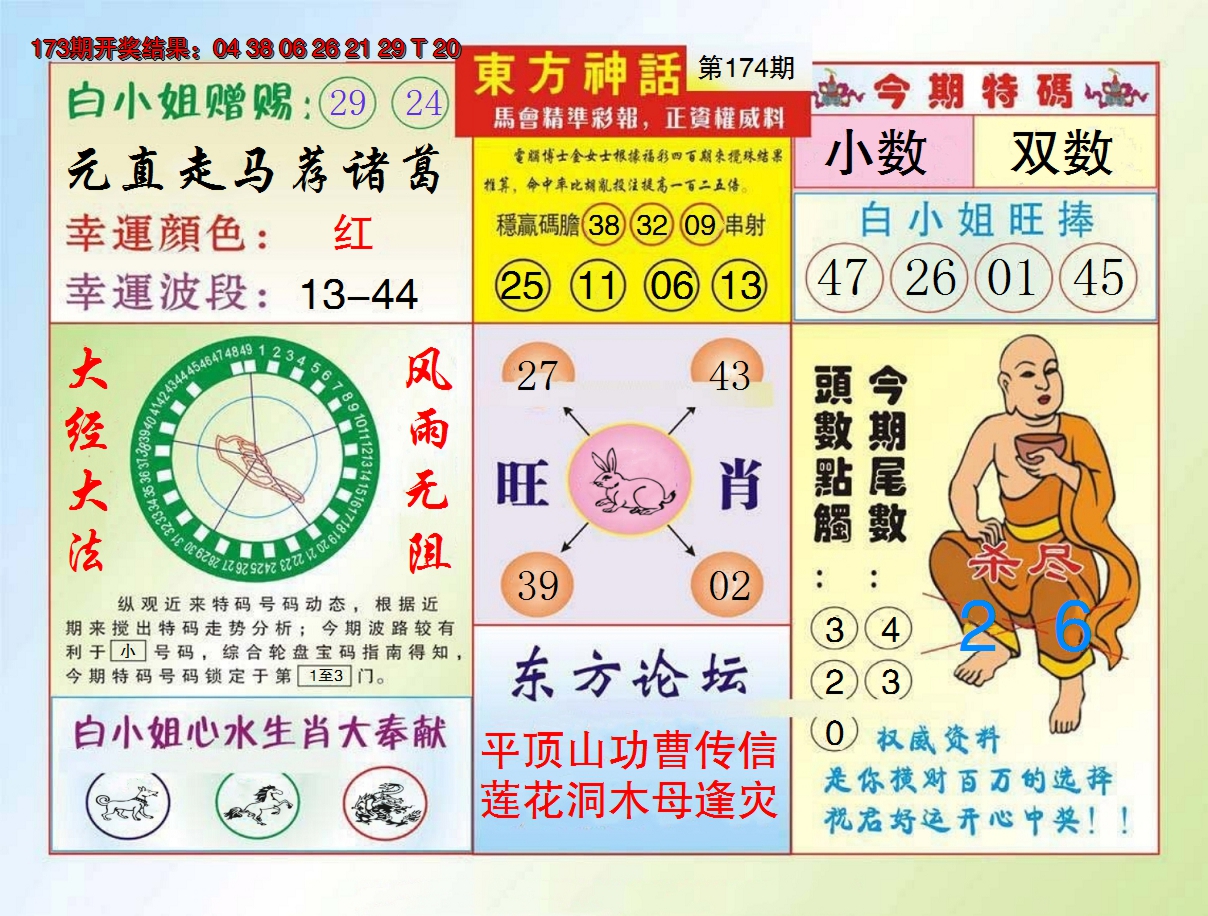 2024174期东方神话