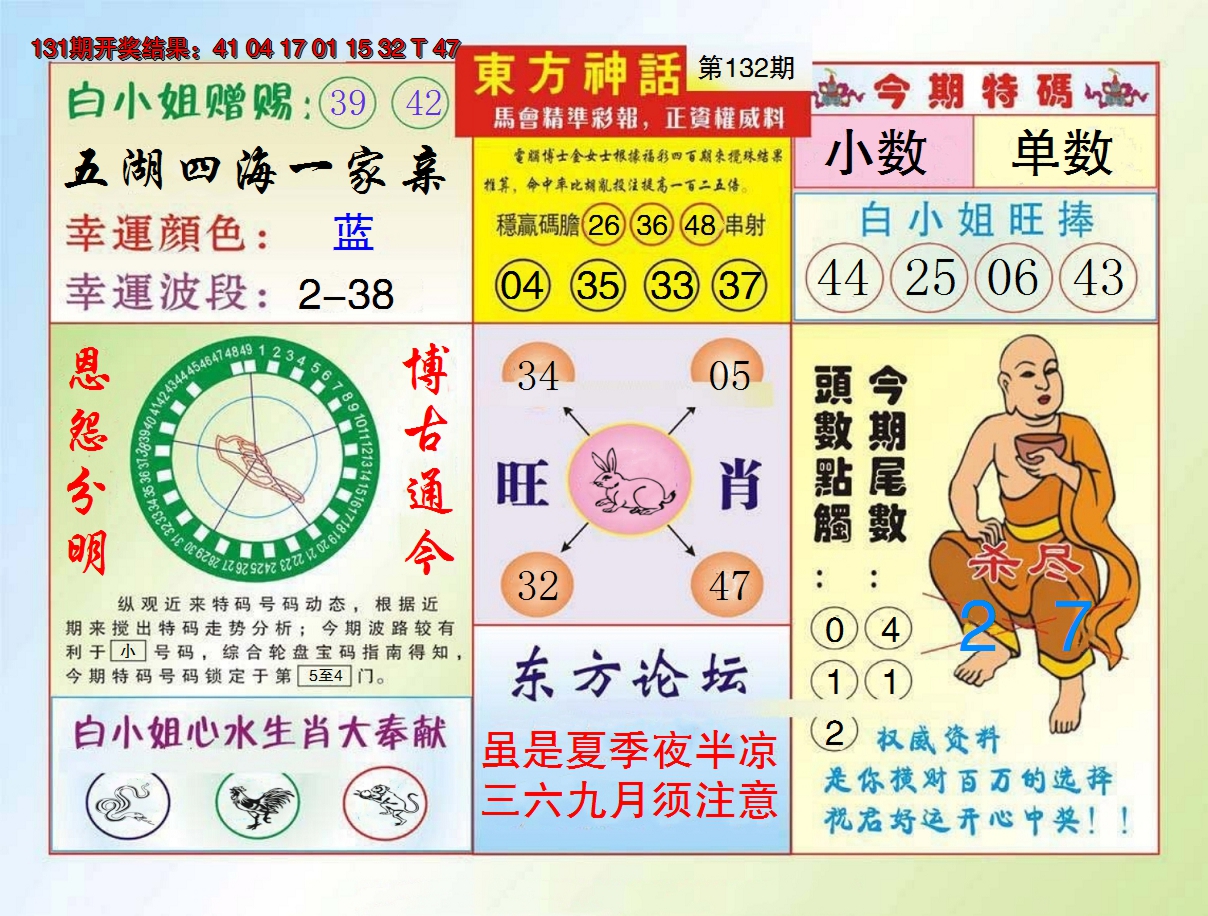 2024132期东方神话