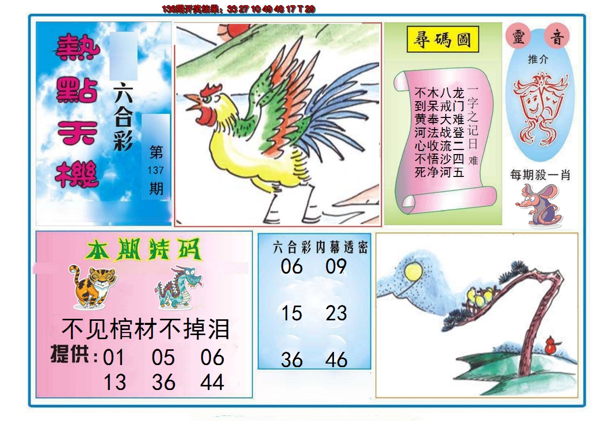 2024137期热点天机