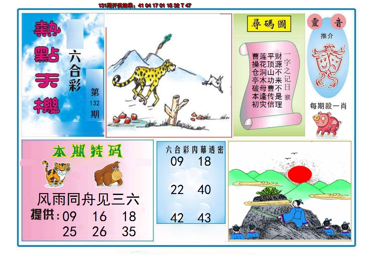 2024132期热点天机
