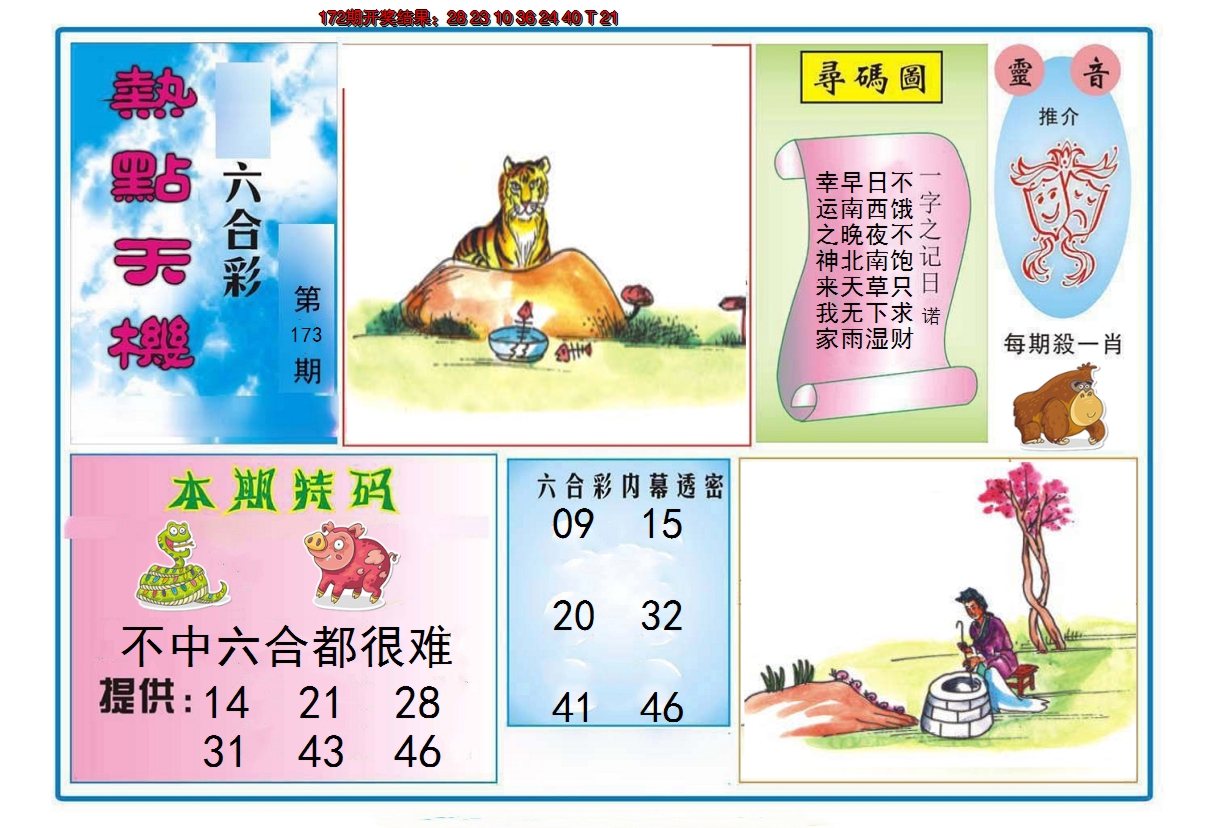 2024173期热点天机
