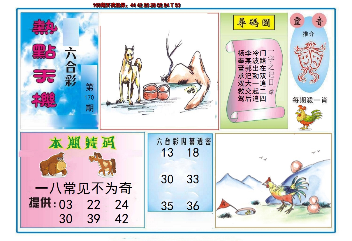 2024170期热点天机