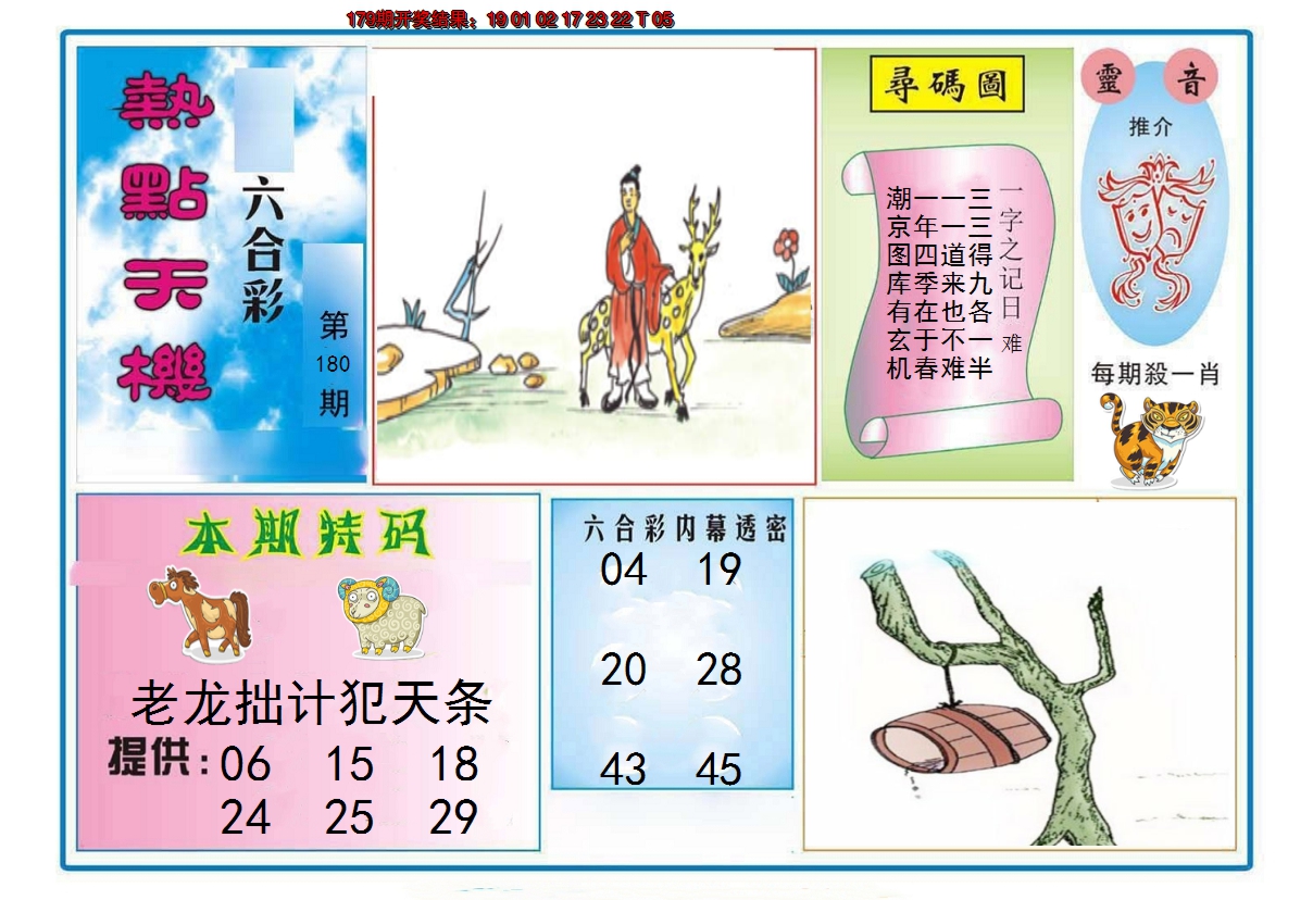 2024180期热点天机