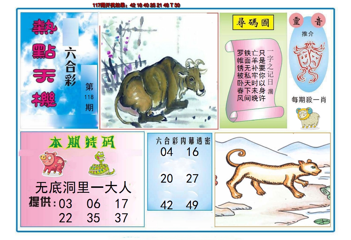 2024118期热点天机