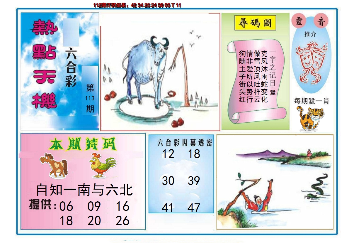 2024113期热点天机