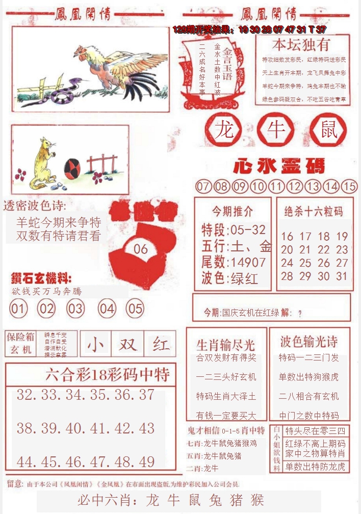 2024130期凤凰闲情B