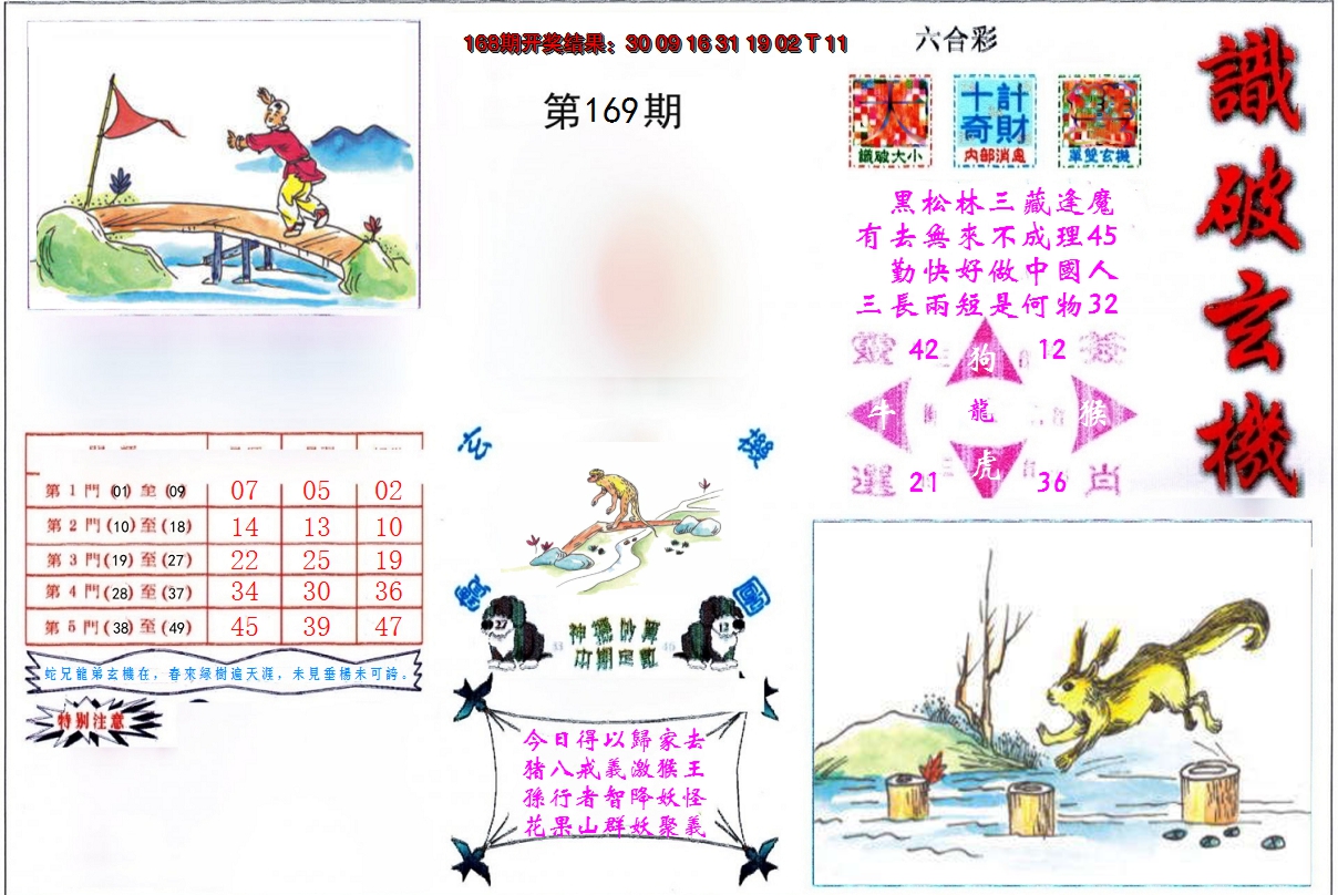 2024169期识破玄机