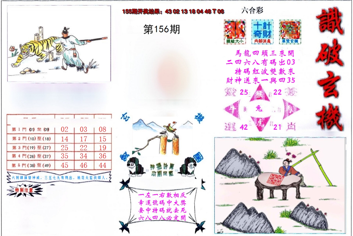 2024156期识破玄机
