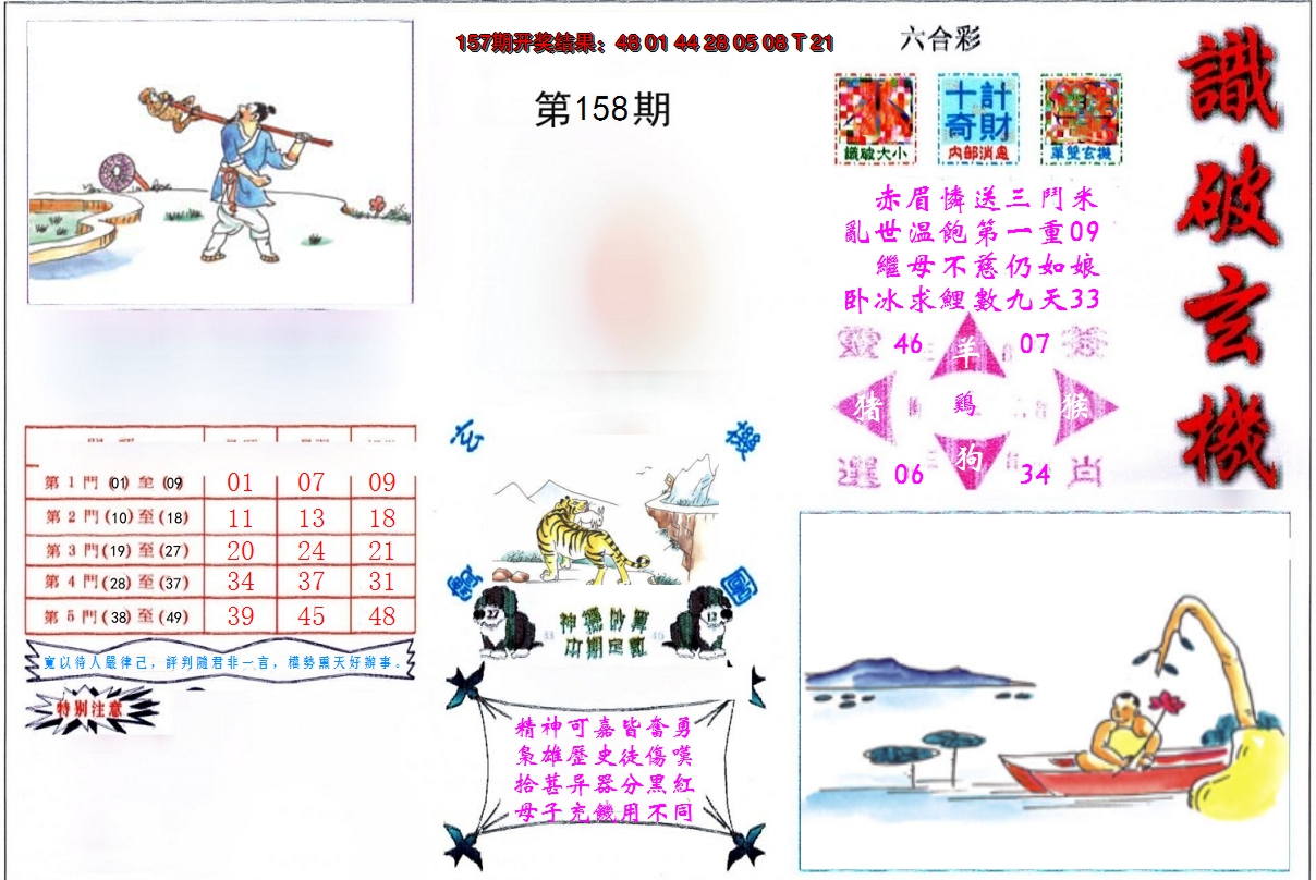 2024158期识破玄机