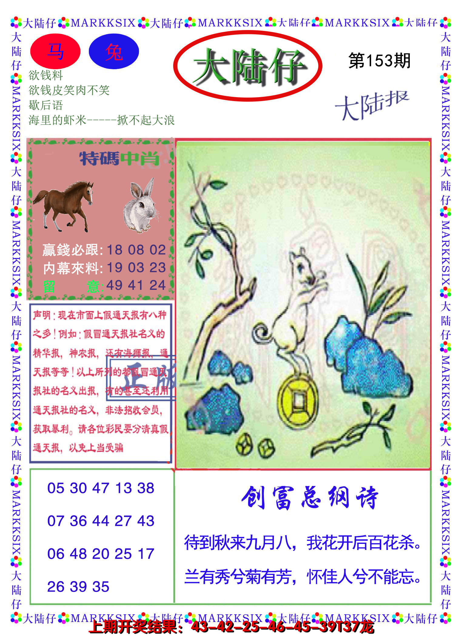 2024153期大陆仔