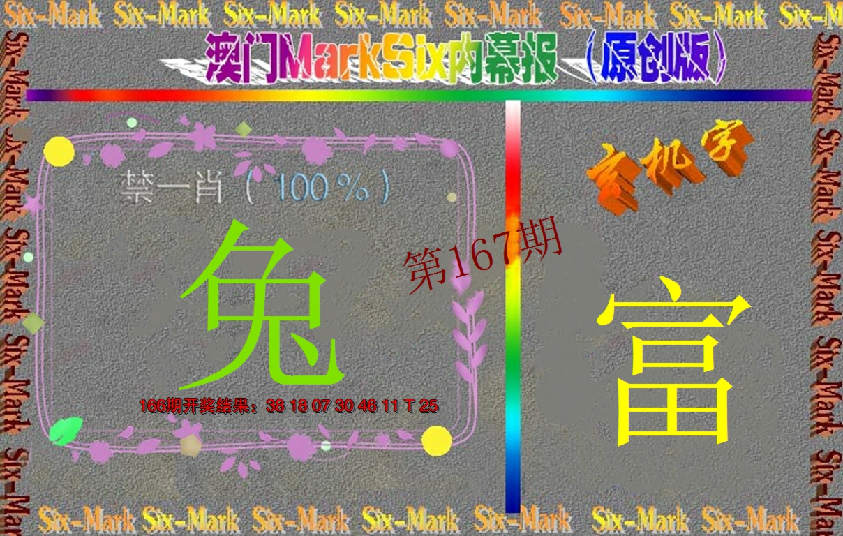 2024167期赛马会内幕报(原创版）
